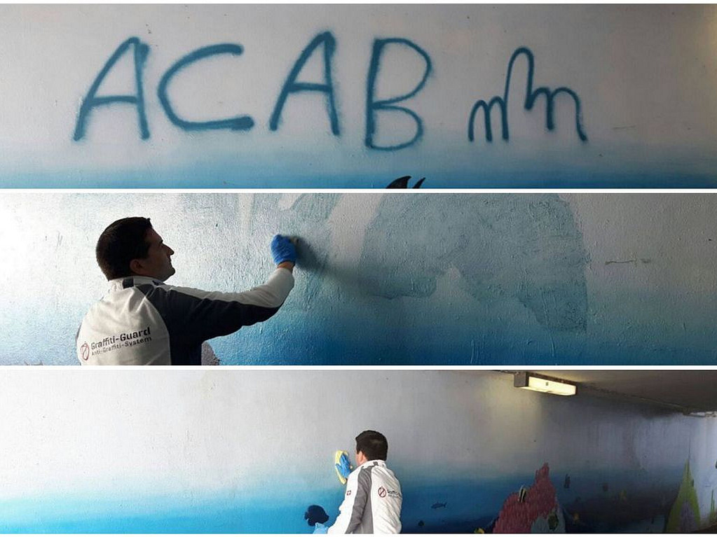 Unterführung - Mainz - Schutzlack