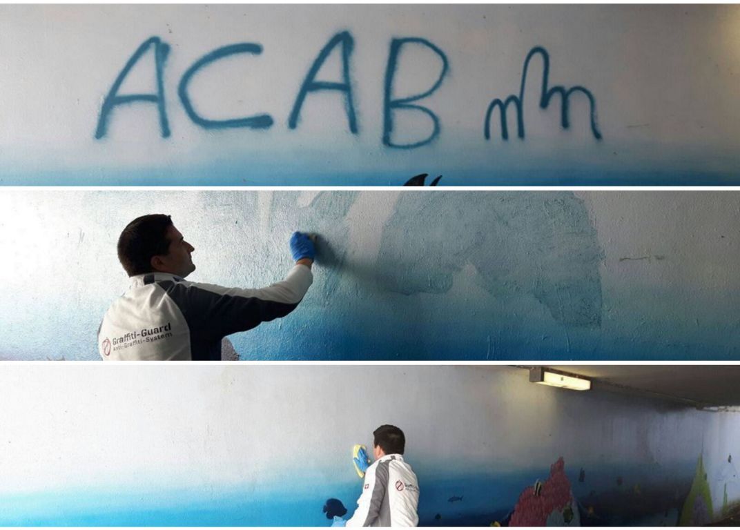 Unterführung - Mainz - Schutzlack Unterführung - Mainz - Schutzlack